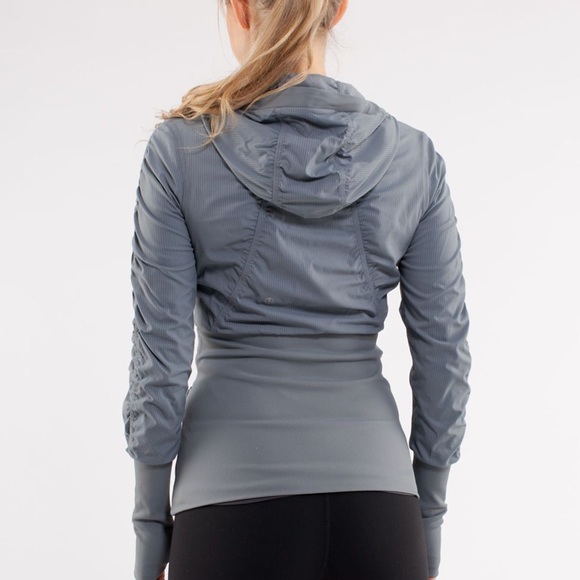 Lululemon Dance Studio II Jacket Size 6 Grey - Picture 3 of 11